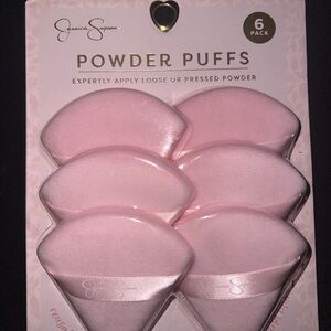 🛍️Jessica Simpson Pink Powder Puffs - 6 Pack🛍️